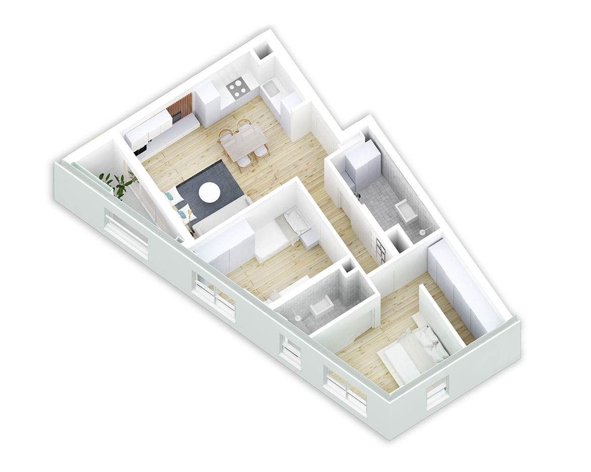 Apartamente me cmim okazion  1+1,2+1,3+1 ne Tirane.