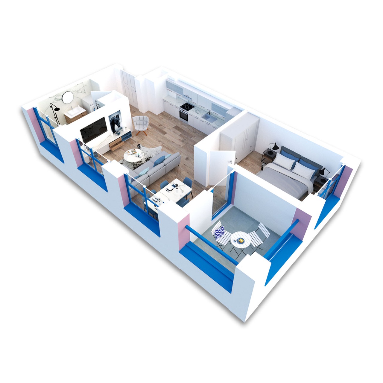 Apartamente me cmim okazion  1+1,2+1,3+1 ne Tirane.