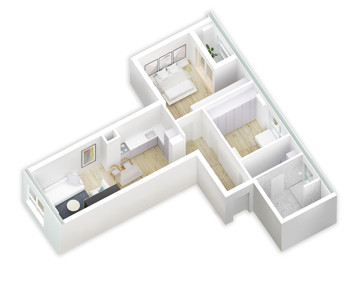 Apartamente me cmim okazion  1+1,2+1,3+1 ne Tirane.